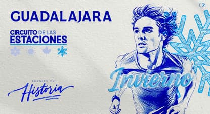C. de las Estaciones Invierno Guadalajara 2026