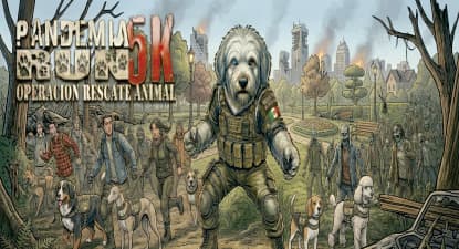 🧟‍♂️ PANDEMIA RUN 5K: “OPERACIÓN RESCATE ANIMAL 2026” 🐾