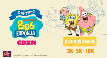 Bob Esponja CDMX 2026