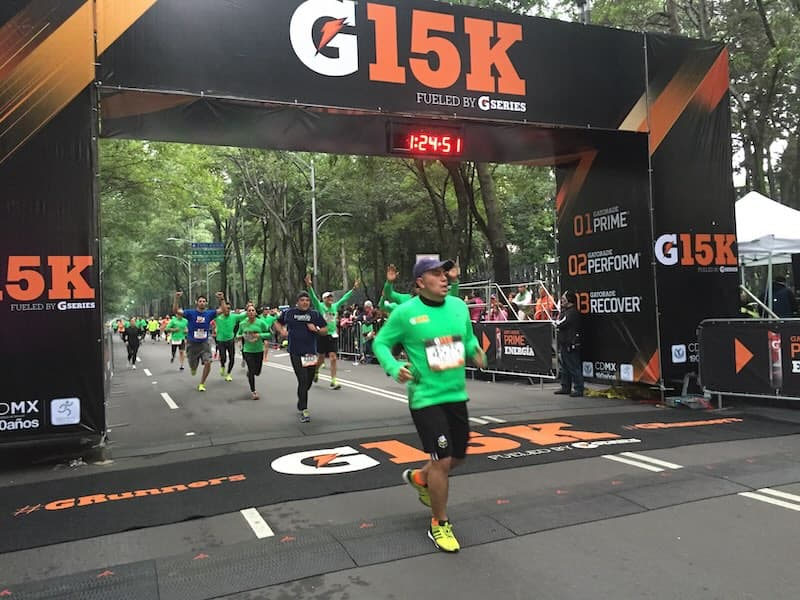 Carrera Gatorade CDMX G15K 2026